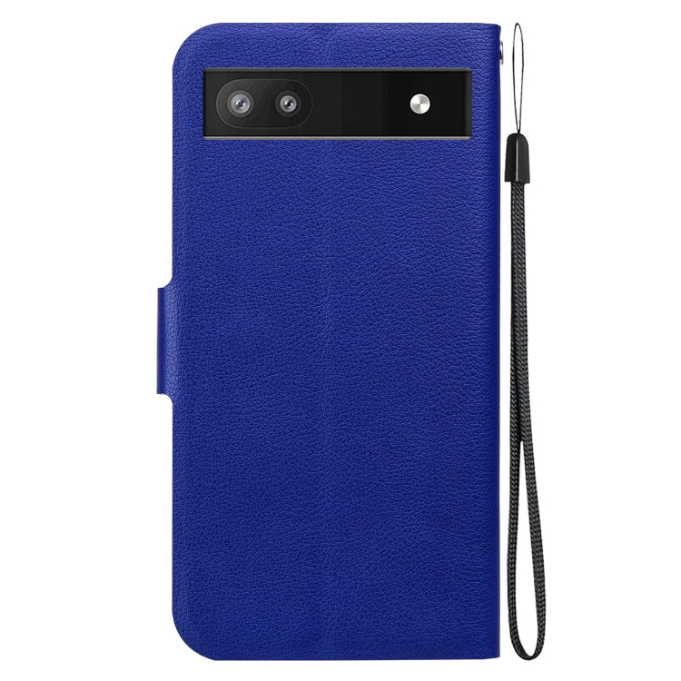 For Google Pixel 6a Ultra-thin Voltage Magnetic Buckle Leather Phone Case