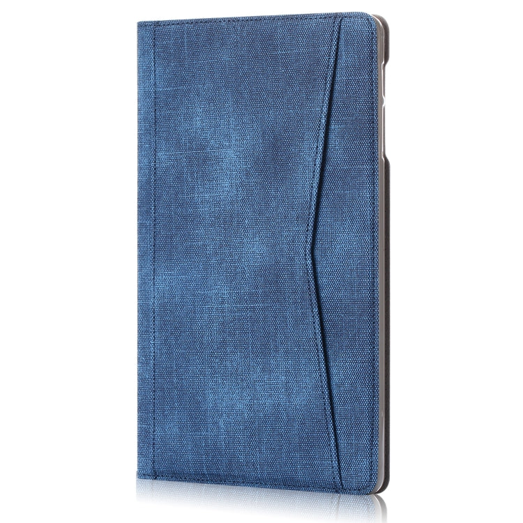 For Samsung Galaxy Tab A 10.1 (2019) T510/T515  Electric Pressed Horizontal Flip Leather Case with Card Slot