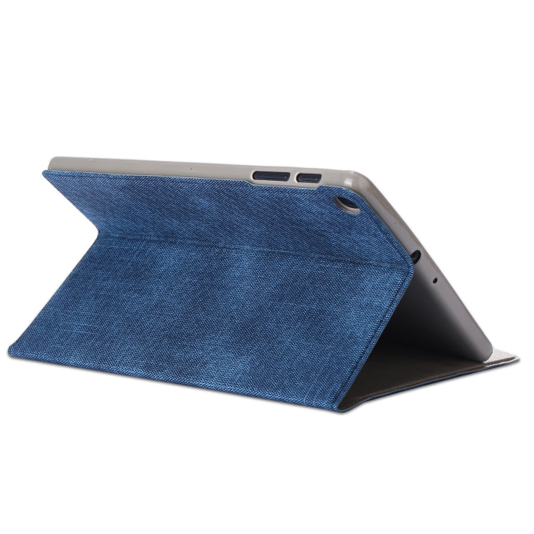 For Samsung Galaxy Tab A 10.1 (2019) T510/T515  Electric Pressed Horizontal Flip Leather Case with Card Slot
