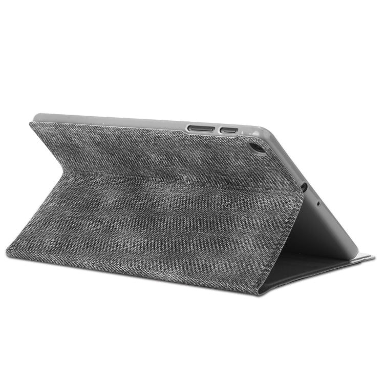 For Samsung Galaxy Tab A 10.1 (2019) T510/T515  Electric Pressed Horizontal Flip Leather Case with Card Slot