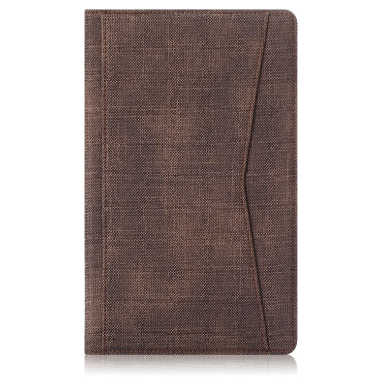 For Samsung Galaxy Tab A 10.1 (2019) T510/T515  Electric Pressed Horizontal Flip Leather Case with Card Slot