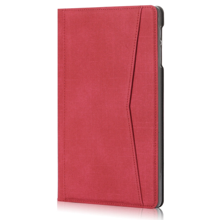 For Samsung Galaxy Tab A 10.1 (2019) T510/T515  Electric Pressed Horizontal Flip Leather Case with Card Slot