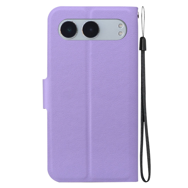 For OnePlus Nord 4 Ultra-thin Voltage Magnetic Buckle Leather Phone Case