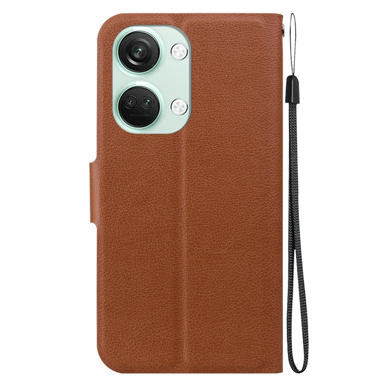 For OnePlus Nord 3 / Ace 2V Ultra-thin Voltage Magnetic Buckle Leather Phone Case