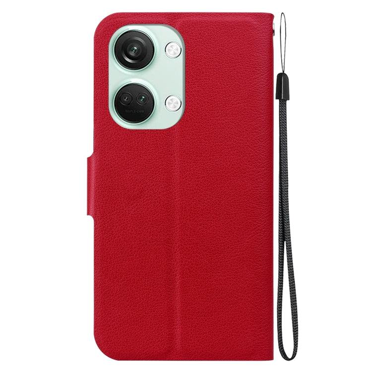 For OnePlus Nord 3 / Ace 2V Ultra-thin Voltage Magnetic Buckle Leather Phone Case