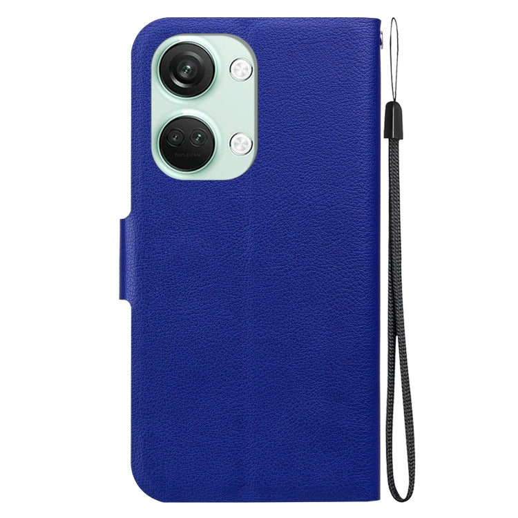 For OnePlus Nord 3 / Ace 2V Ultra-thin Voltage Magnetic Buckle Leather Phone Case