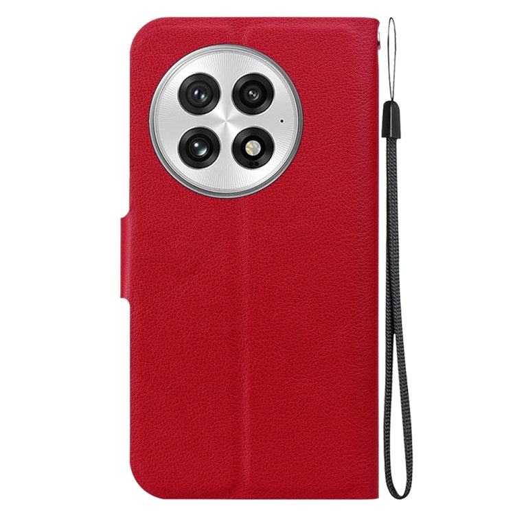 For OnePlus 13 Ultra-thin Voltage Magnetic Buckle Leather Phone Case