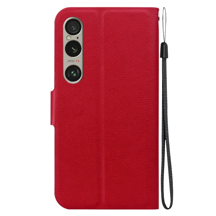 For Sony Xperia 1 VI Ultra-thin Voltage Magnetic Buckle Leather Phone Case