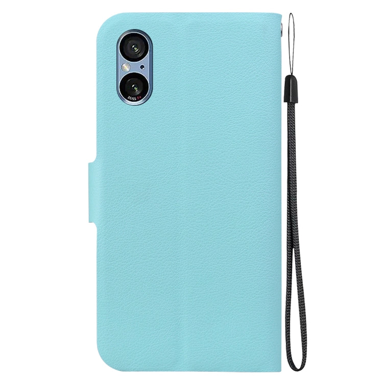 For Sony Xperia 5 V Ultra-thin Voltage Magnetic Buckle Leather Phone Case