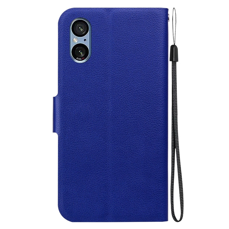 For Sony Xperia 5 V Ultra-thin Voltage Magnetic Buckle Leather Phone Case