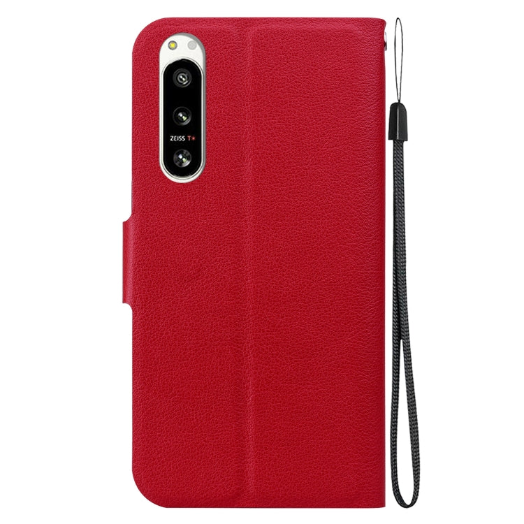 For Sony Xperia 5 VI Ultra-thin Voltage Magnetic Buckle Leather Phone Case