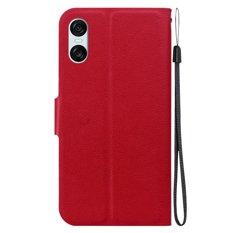 For Sony Xperia 10 VI Ultra-thin Voltage Magnetic Buckle Leather Phone Case