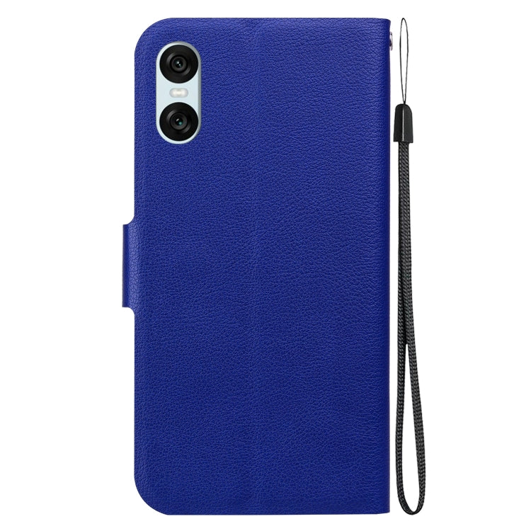 For Sony Xperia 10 VI Ultra-thin Voltage Magnetic Buckle Leather Phone Case