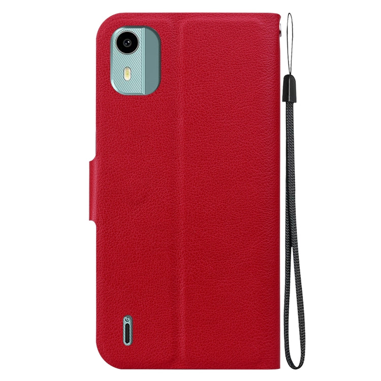 For Nokia C12 Ultra-thin Voltage Magnetic Buckle Leather Phone Case