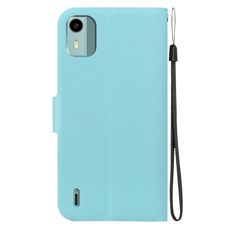 For Nokia C12 Ultra-thin Voltage Magnetic Buckle Leather Phone Case