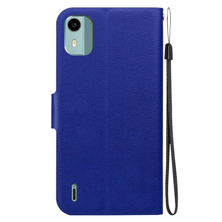 For Nokia C12 Ultra-thin Voltage Magnetic Buckle Leather Phone Case