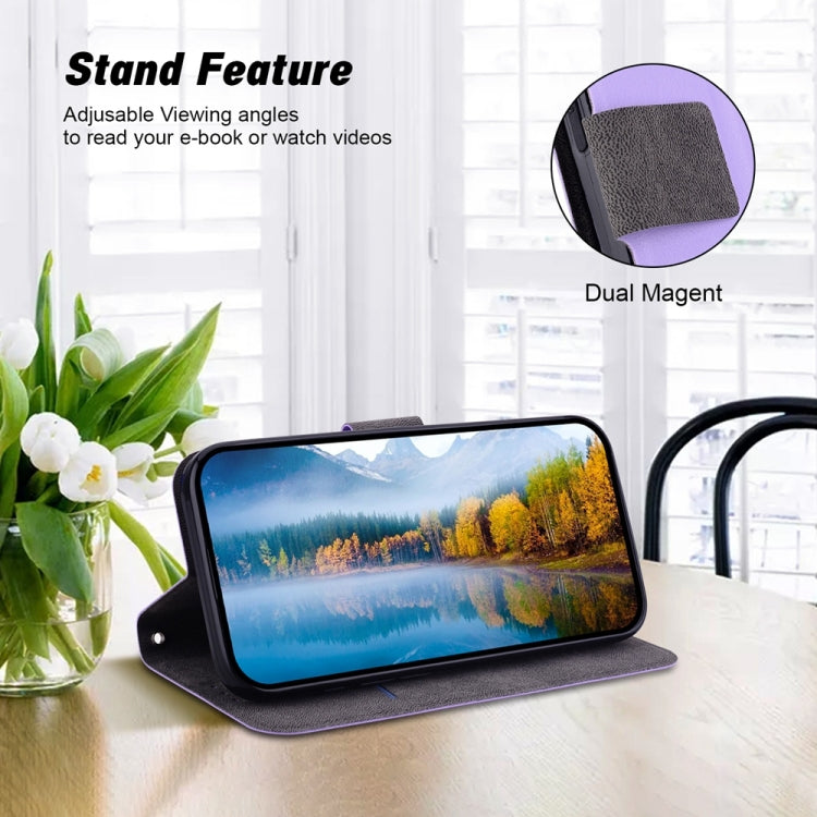 For Nokia C22 Ultra-thin Voltage Magnetic Buckle Leather Phone Case