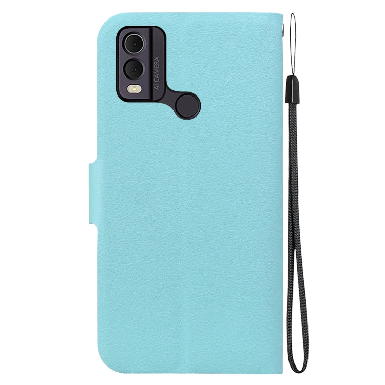 For Nokia C22 Ultra-thin Voltage Magnetic Buckle Leather Phone Case