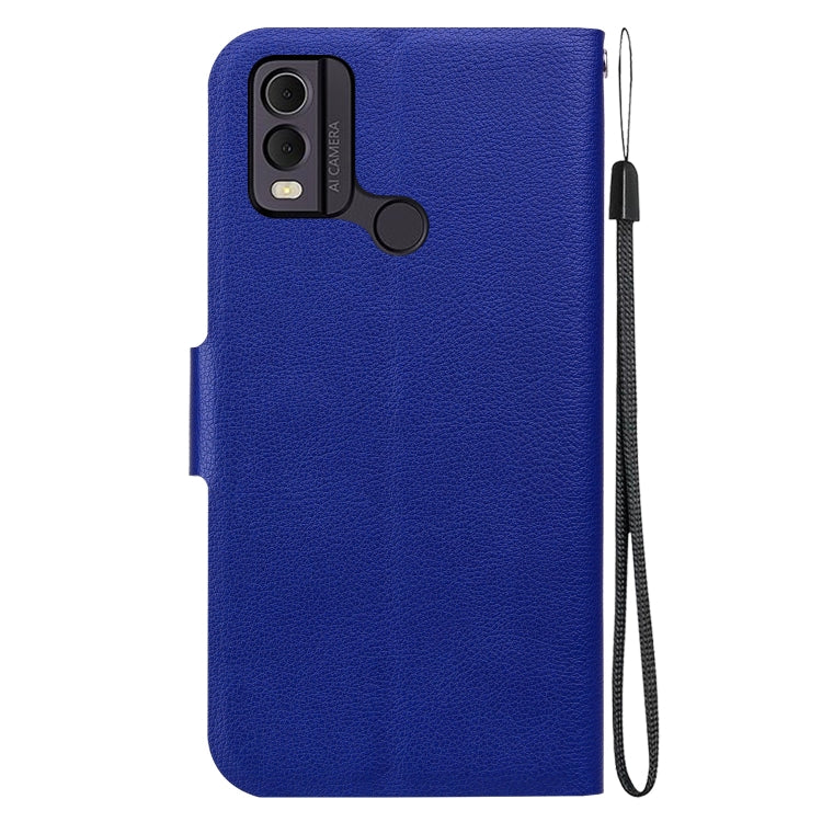 For Nokia C22 Ultra-thin Voltage Magnetic Buckle Leather Phone Case