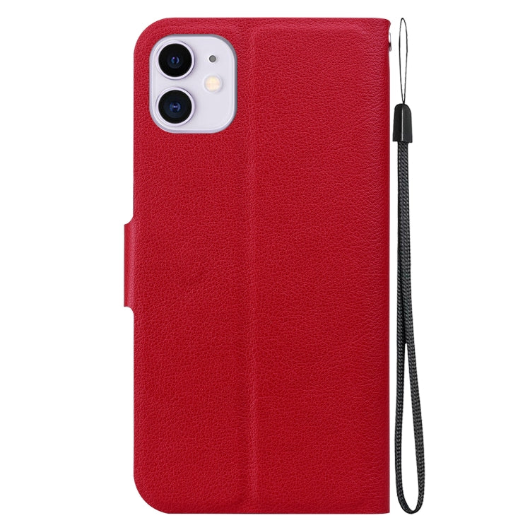 For iPhone 11 Ultra-thin Voltage Magnetic Buckle Leather Phone Case