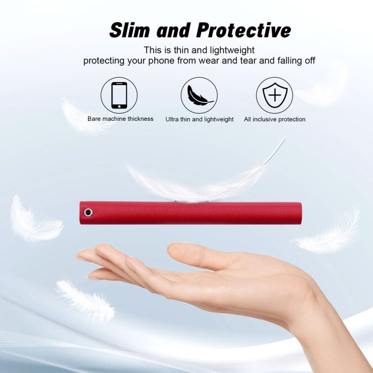 For iPhone 11 Ultra-thin Voltage Magnetic Buckle Leather Phone Case