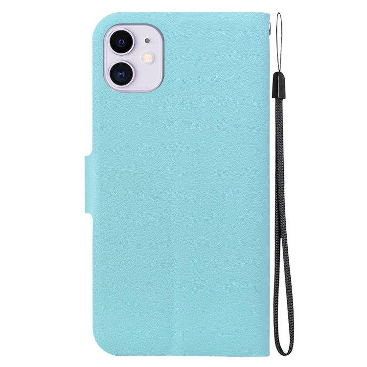 For iPhone 11 Ultra-thin Voltage Magnetic Buckle Leather Phone Case