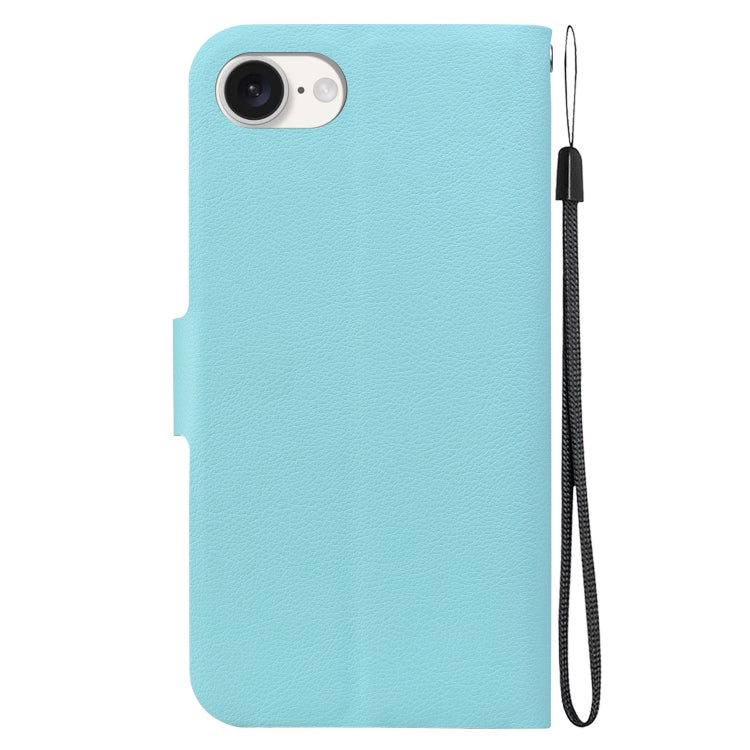 For iPhone 17e / 16e Ultra-thin Voltage Magnetic Buckle Leather Phone Case