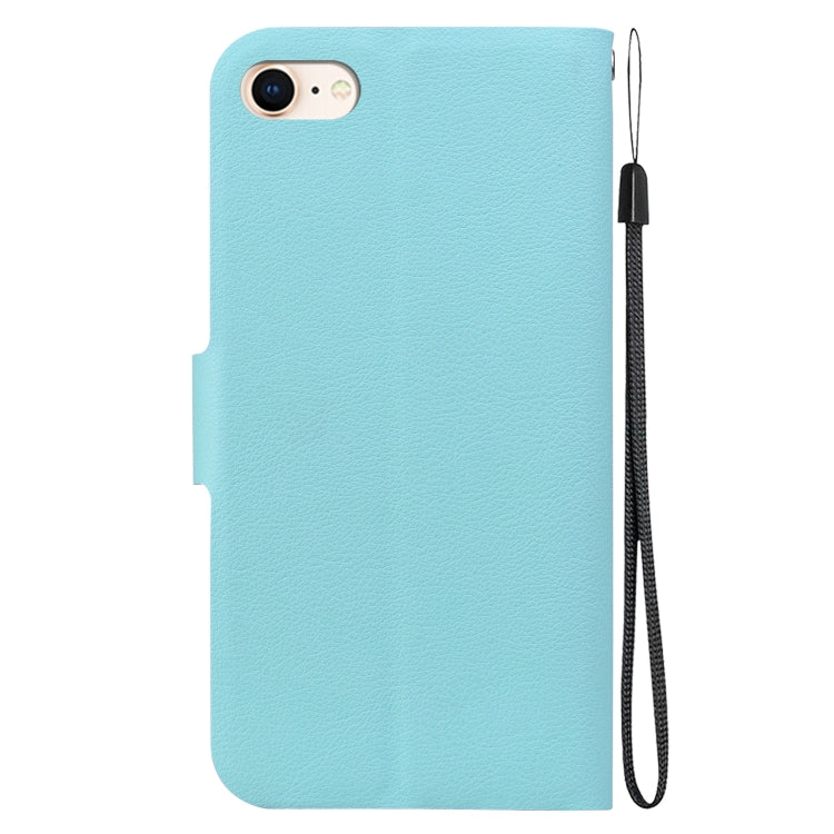For iPhone 7 / 8 / SE 2022 Ultra-thin Voltage Magnetic Buckle Leather Phone Case