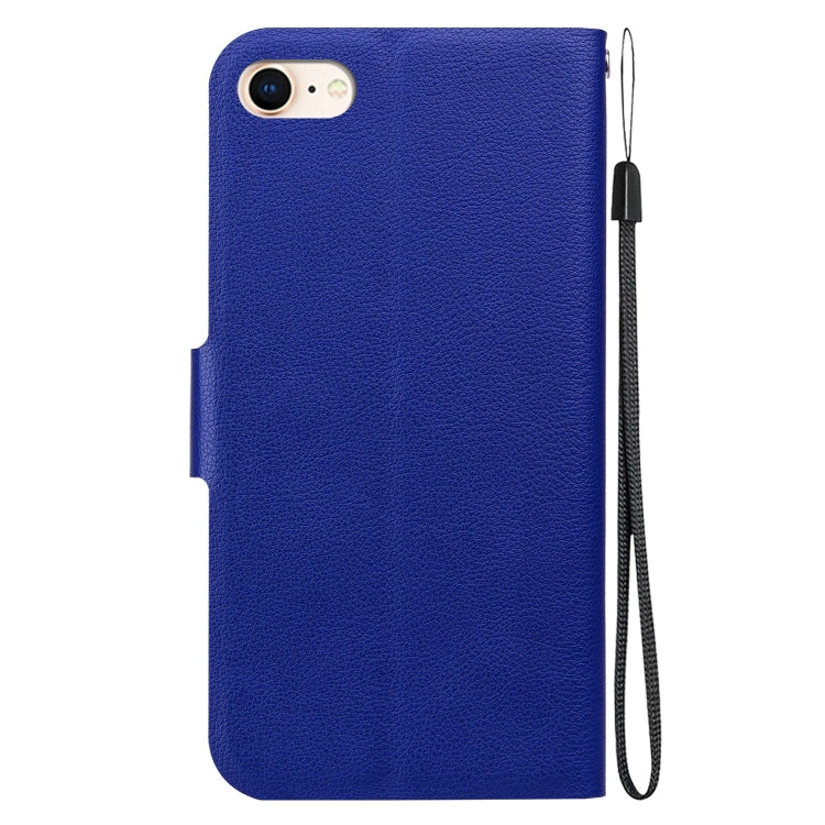 For iPhone 7 / 8 / SE 2022 Ultra-thin Voltage Magnetic Buckle Leather Phone Case
