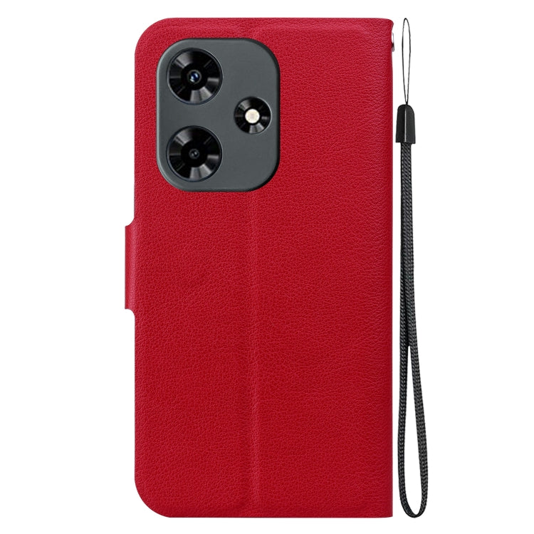 For Infinix Hot 30 4G Ultra-thin Voltage Magnetic Buckle Leather Phone Case