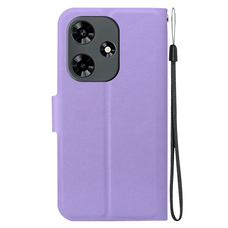 For Infinix Hot 30 4G Ultra-thin Voltage Magnetic Buckle Leather Phone Case
