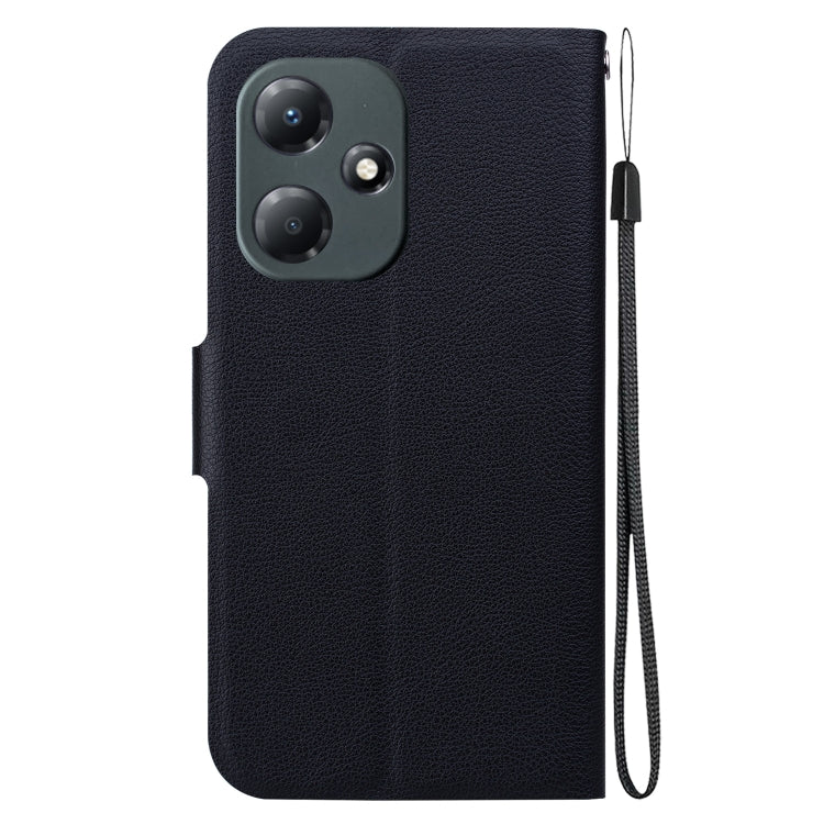 For Infinix Hot 30 Play Ultra-thin Voltage Magnetic Buckle Leather Phone Case