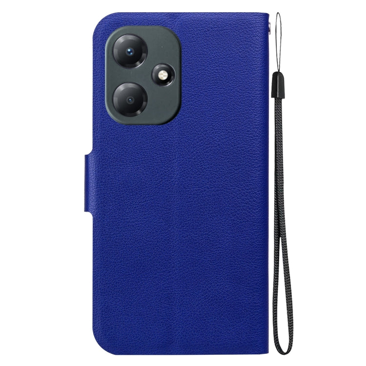 For Infinix Hot 30 Play Ultra-thin Voltage Magnetic Buckle Leather Phone Case