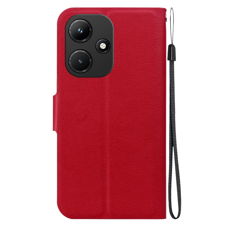 For Infinix Hot 30i Ultra-thin Voltage Magnetic Buckle Leather Phone Case