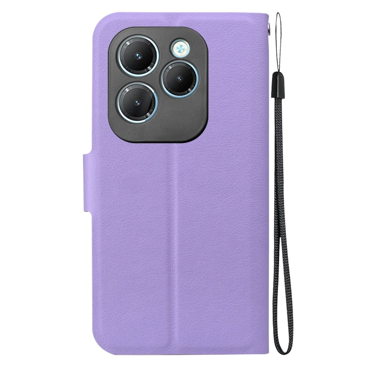 For Infinix Hot 40 / Hot 40 Pro Ultra-thin Voltage Magnetic Buckle Leather Phone Case