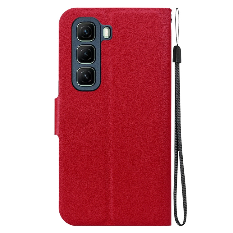 For Infinix Hot 50 5G Ultra-thin Voltage Magnetic Buckle Leather Phone Case