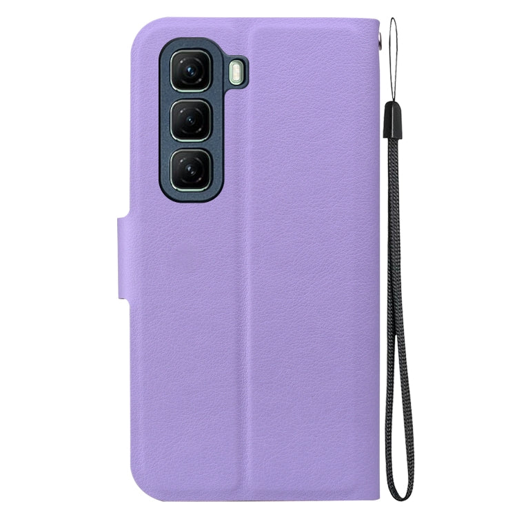For Infinix Hot 50 5G Ultra-thin Voltage Magnetic Buckle Leather Phone Case