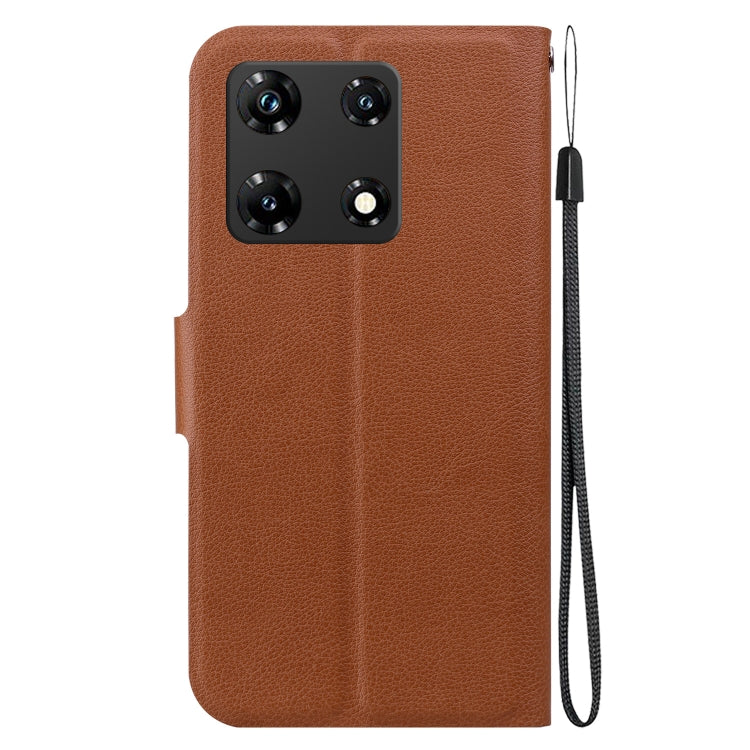 For Infinix Note 30 Pro Ultra-thin Voltage Magnetic Buckle Leather Phone Case