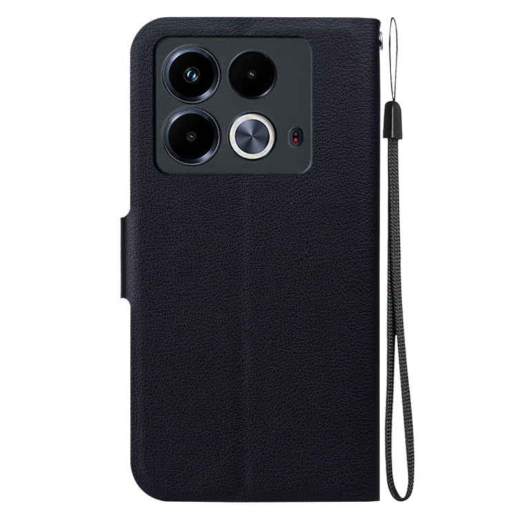 For Infinix Note 40 4G Ultra-thin Voltage Magnetic Buckle Leather Phone Case
