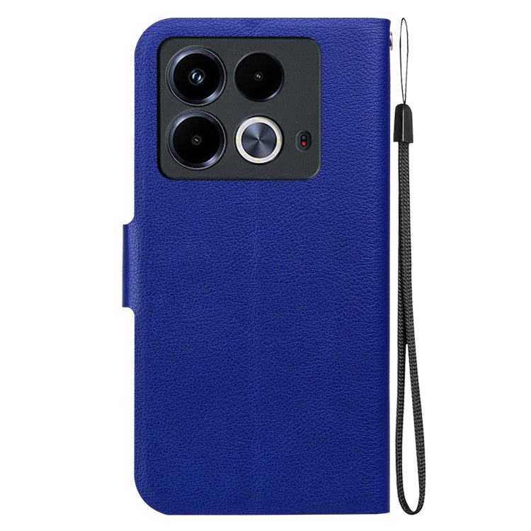 For Infinix Note 40 4G Ultra-thin Voltage Magnetic Buckle Leather Phone Case