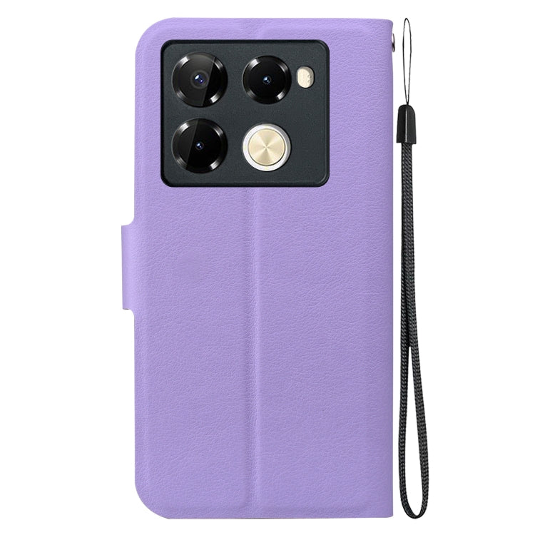 For Infinix Note 40 Pro 4G / 5G Ultra-thin Voltage Magnetic Buckle Leather Phone Case