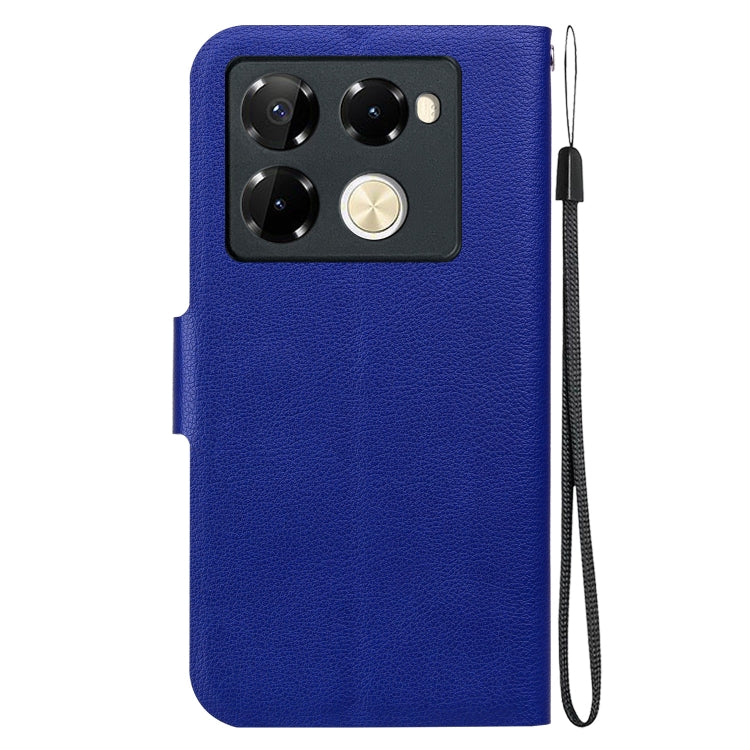 For Infinix Note 40 Pro 4G / 5G Ultra-thin Voltage Magnetic Buckle Leather Phone Case