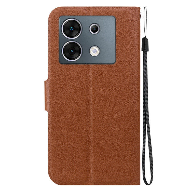 For Infinix Zero 30 5G Ultra-thin Voltage Magnetic Buckle Leather Phone Case