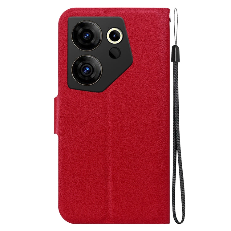 For Tecno Camon 20 Premier Ultra-thin Voltage Magnetic Buckle Leather Phone Case