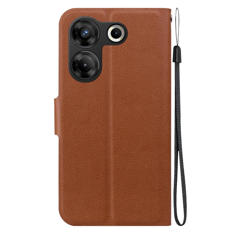 For Tecno Camon 20 Pro 5G Ultra-thin Voltage Magnetic Buckle Leather Phone Case