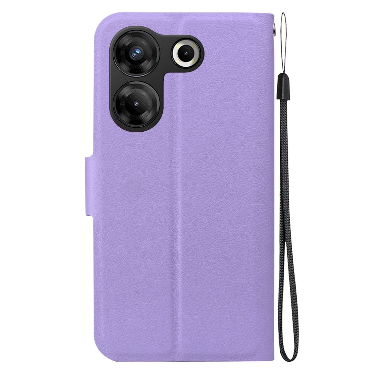 For Tecno Camon 20 Pro 5G Ultra-thin Voltage Magnetic Buckle Leather Phone Case