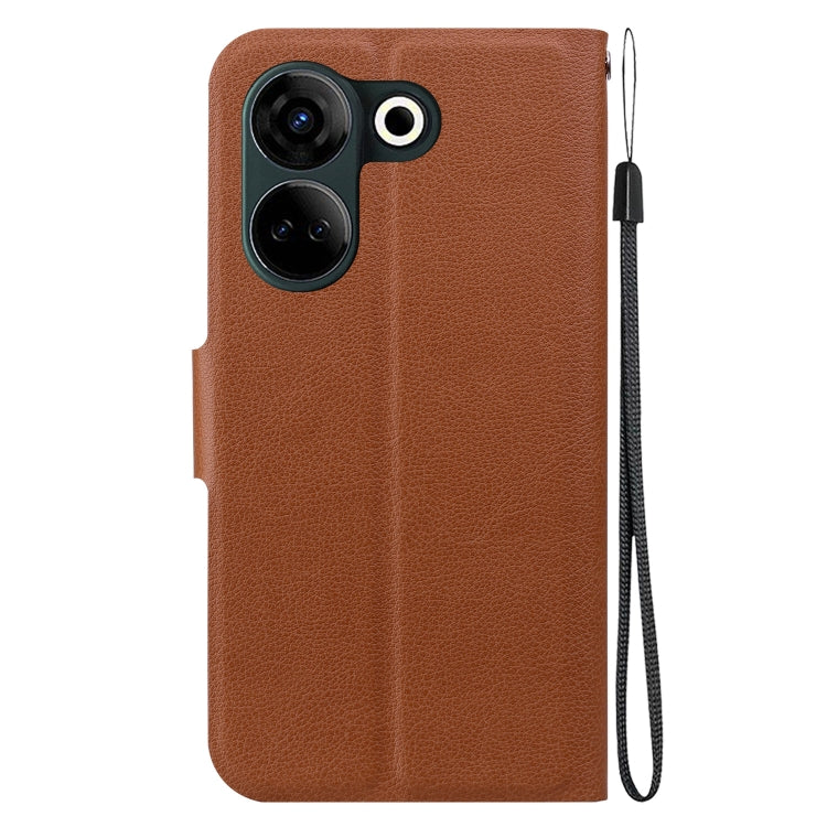 For Tecno Camon 20 / Camon 20 Pro 4G Ultra-thin Voltage Magnetic Buckle Leather Phone Case