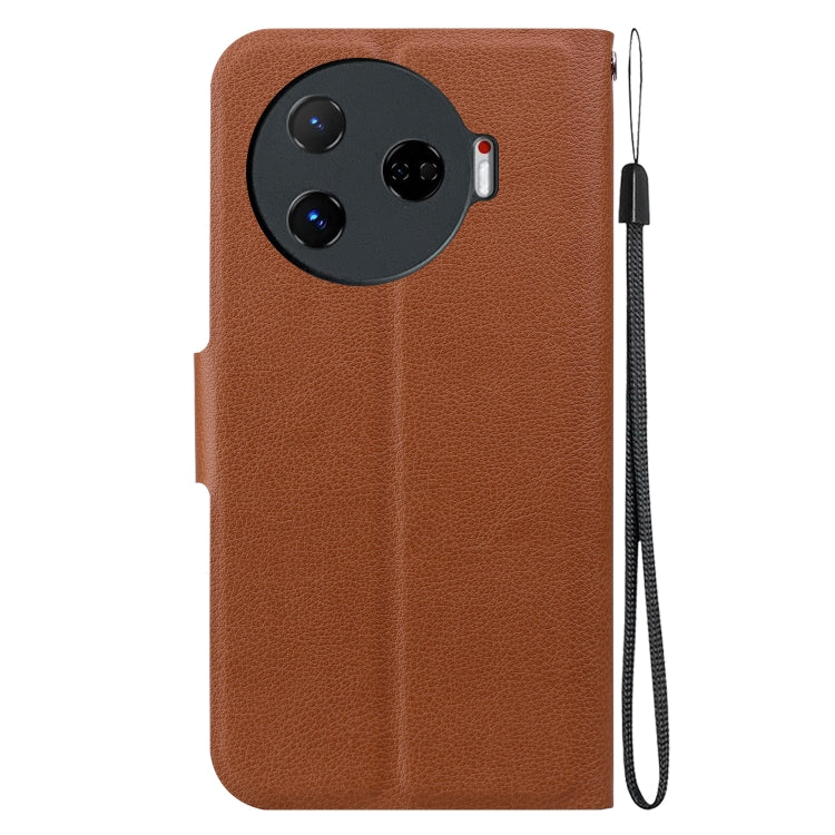 For Tecno Camon 30 4G / 5G Ultra-thin Voltage Magnetic Buckle Leather Phone Case