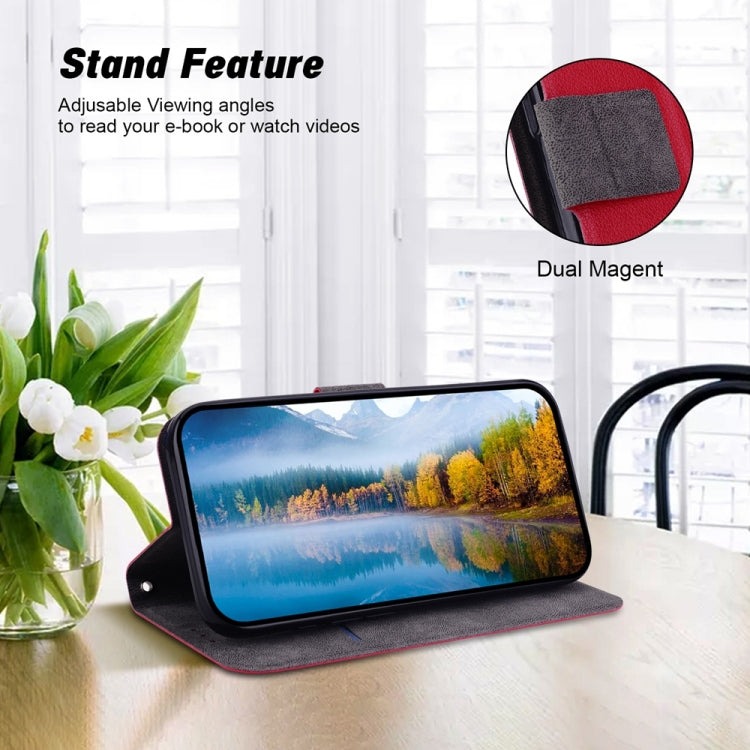 For Tecno Pova 5 Pro Ultra-thin Voltage Magnetic Buckle Leather Phone Case