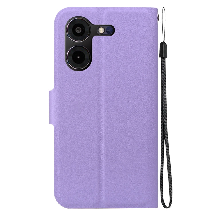 For Tecno Pova 5 Pro Ultra-thin Voltage Magnetic Buckle Leather Phone Case